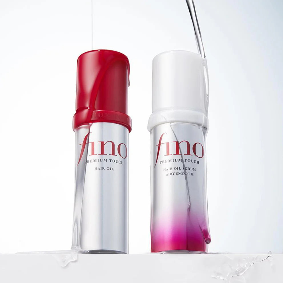Fino Premium Touch Hair Oil Serum Airy Smooth Shiseido  Glowthie