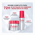  Cabelo brilhante e suave após uso da gama Fino Hair Oil