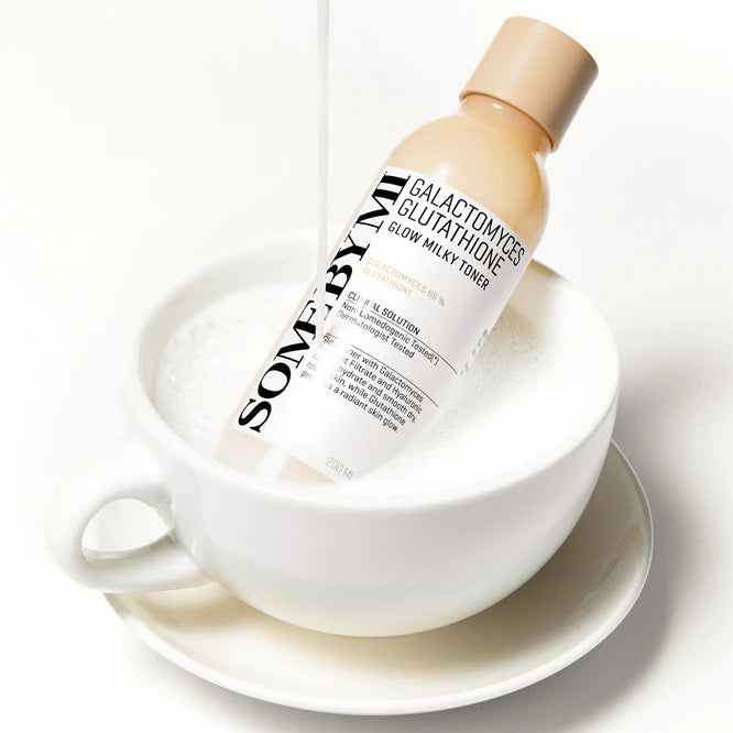 Tonico leitoso iluminador Galactomyces Glowthie Portugal. Skincare coreana.
