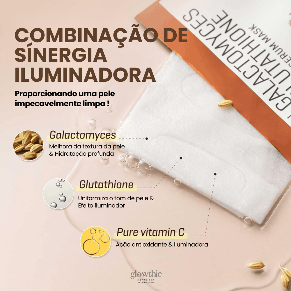 Galactomyces Glutathione Glow Serum Sheetmask - Somebymi- - Glowthieportugal
