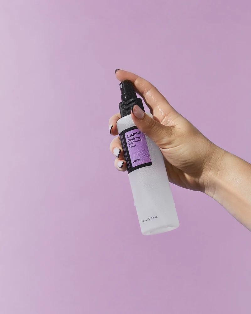 AHA/BHA Clarifying Treatment Toner Cosrx  Glowthie