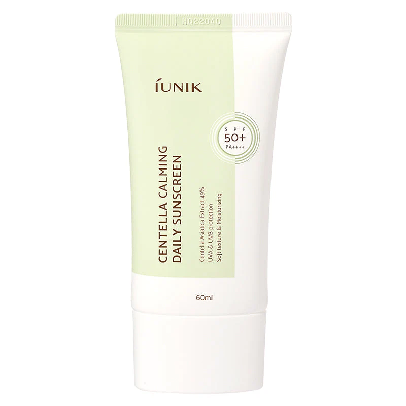 Centella Calming Daily Sunscreen SPF 50+ PA++++ - Iunik- - Glowthieportugal