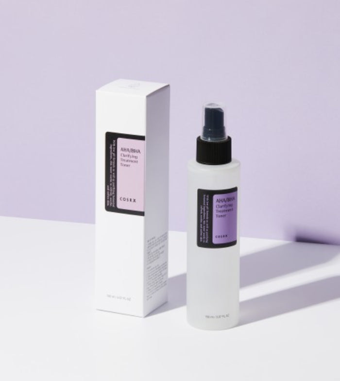 AHA/BHA Clarifying Treatment Toner Cosrx  Glowthie