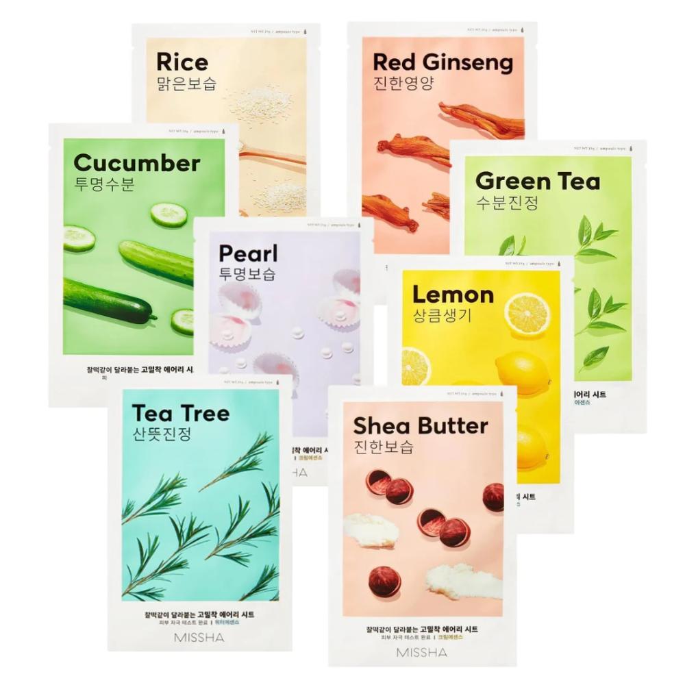 Máscara ultra‑fina com aloe vera calmante