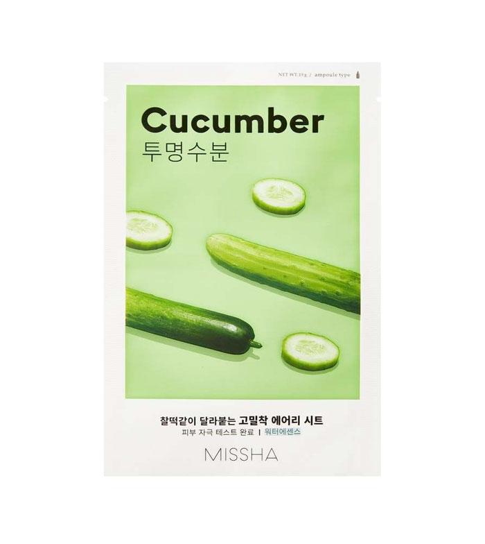 Airy Fit Sheet Mask - Cucumber Missha  Glowthie