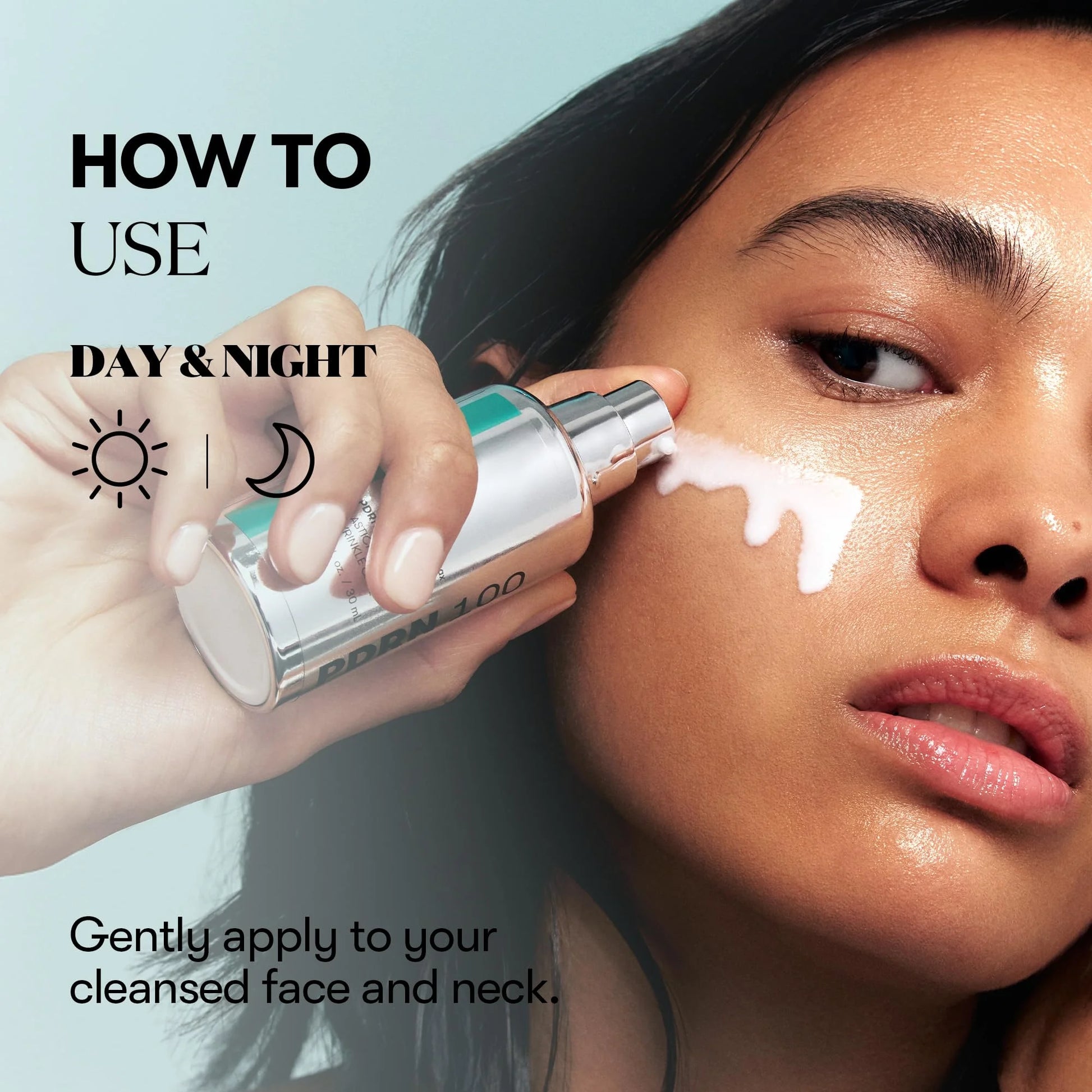 Textura leve da PDRN 100 Essence — Glowthie Loja de Cosmetica Coreana em Portugal