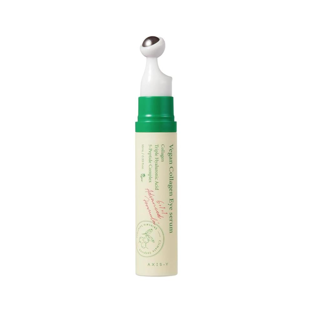 Embalagem do Sérum Vegan Collagénio Axis‑Y para contorno de olhos