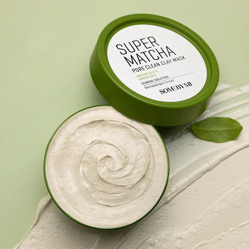 Super Matcha Pore Clean Clay Mask - Somebymi- - Glowthieportugal