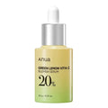 Sérum iluminador com vitamina C e limão verde. Frasco do Anua Green Lemon Vita C Blemish Serum sobre fundo branco.
