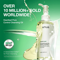o Heartleaf Pore Control Cleansing Oil da ANUA como best seller mundial com mais de 10 milhões de unidades vendidas no mundo.