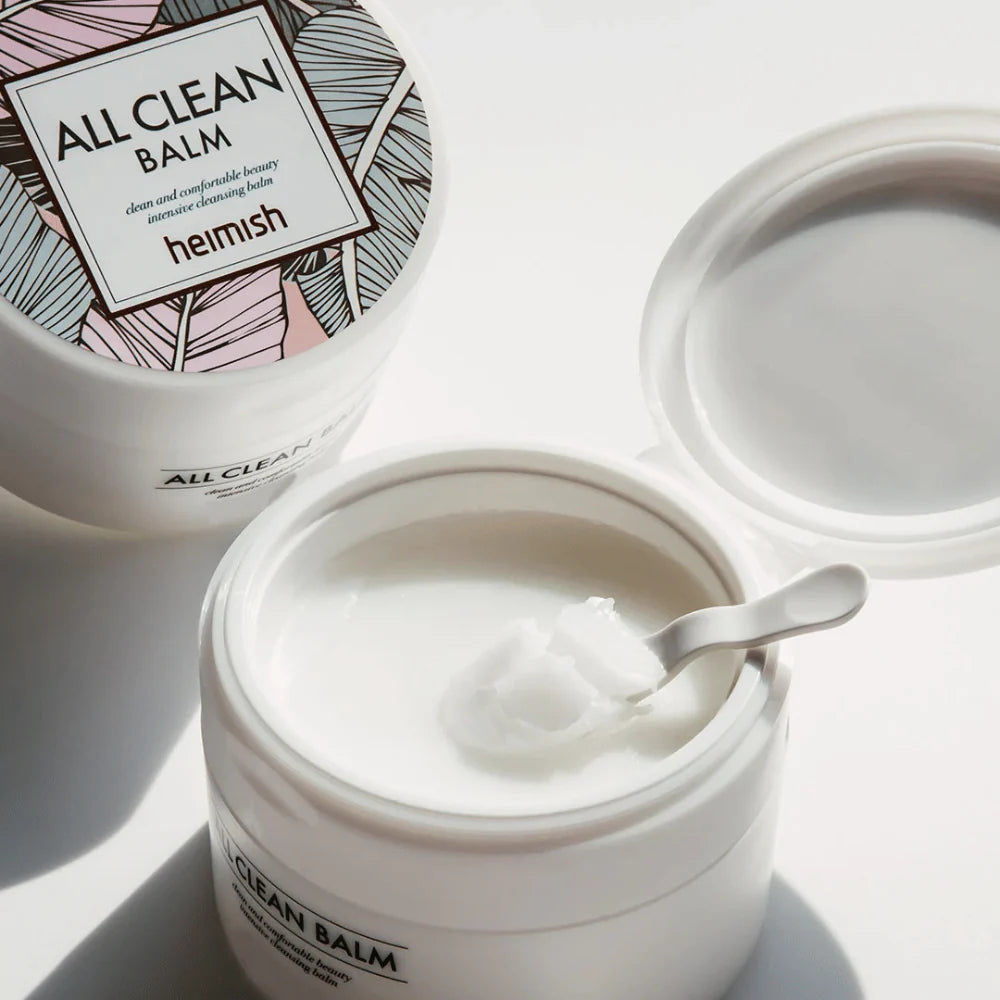  All Clean Balm e espátula para aplicação. Disponível na Glowthie – loja de cosmética coreana em Portugal.