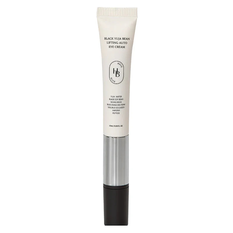 Embalagem do HEVEBLUE Black Yuja Bean Lifting Auto Eye Cream 15ml