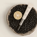 Ingredientes do creme de olhos lifting HEVEBLUE com aplicador metálico