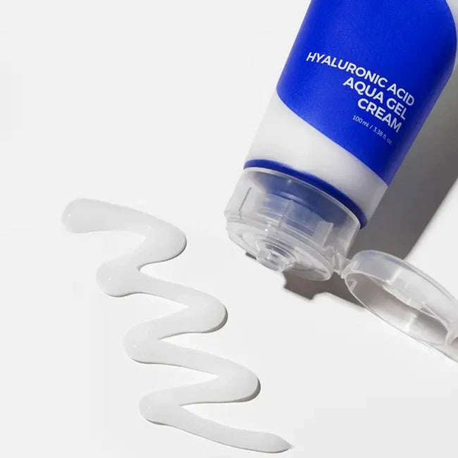 Frasco Hyaluronic Acid Aqua Gel Cream -  frescura e leveza.
