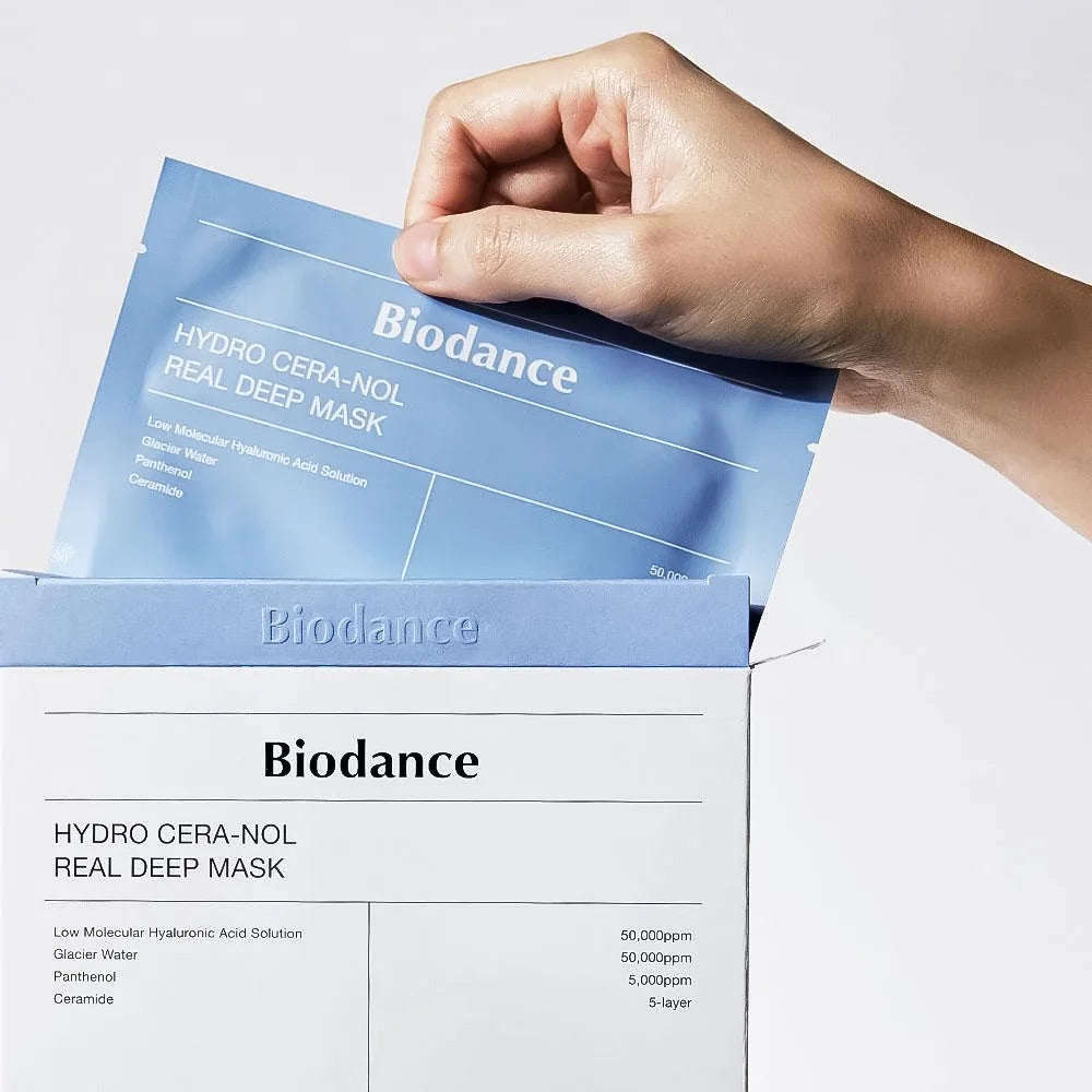 Hydro Cera-Nol Real Deep Mask Biodance  Glowthie