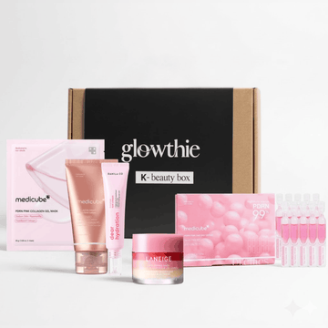 K-Beauty Box - Full Pink 🎀 Glowthie  Kits Glowthie Glowthie Portugal
