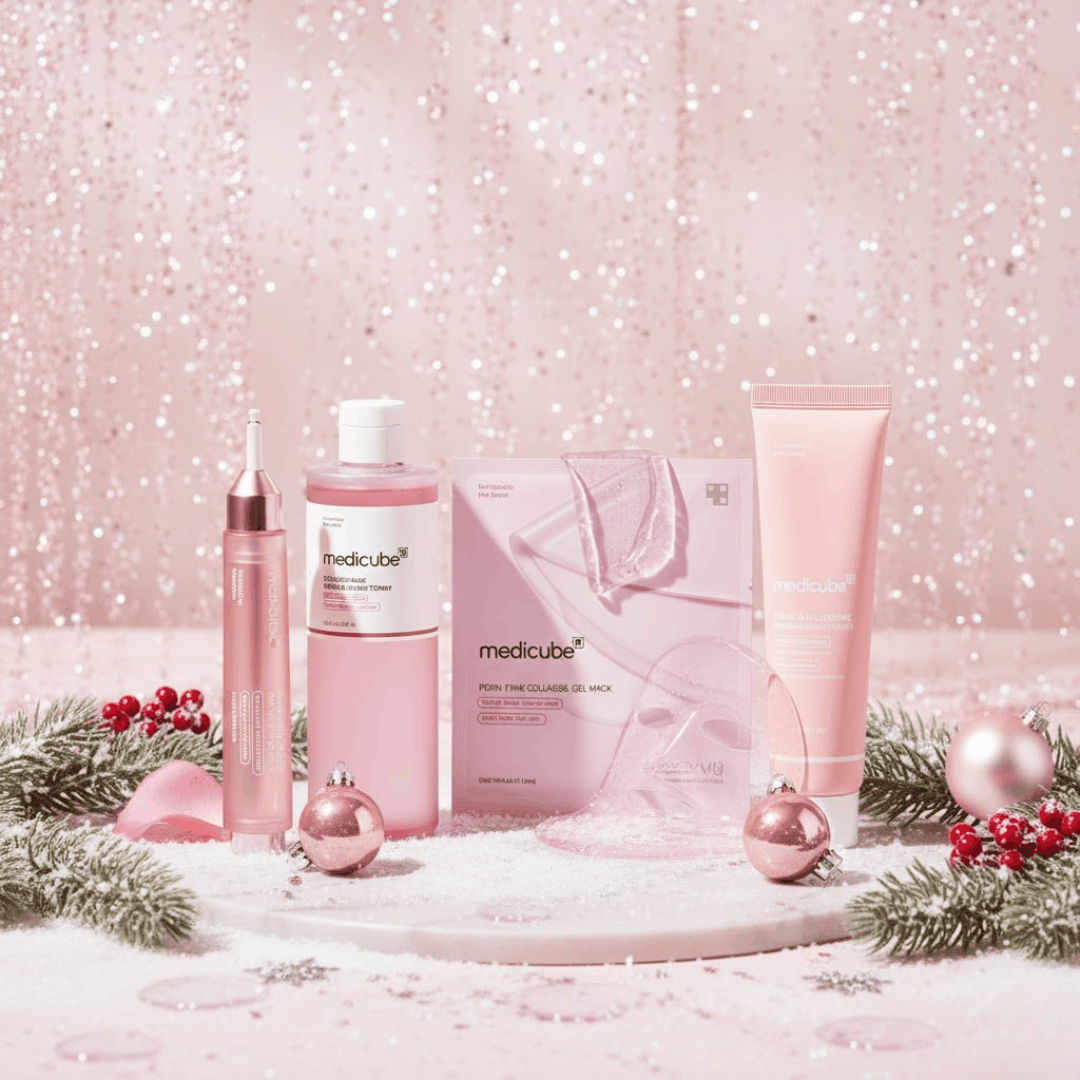 K-Beauty Box - Pink Skincare Glowthie  Glowthie