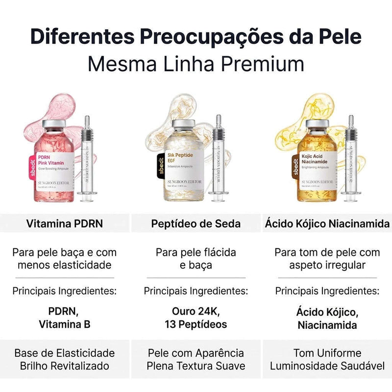 Sungboon Editor diferenças das linhas premium