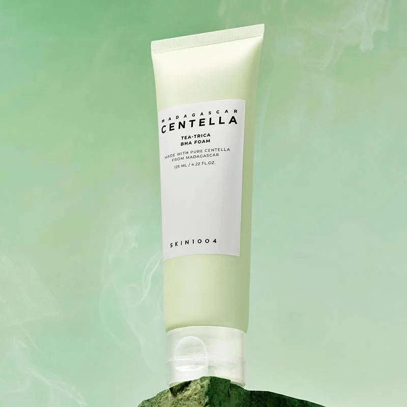 Madagascar Centella Tea-Trica BHA Foam - Skin1004- - Glowthieportugal