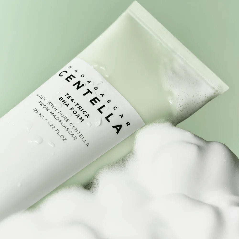 Madagascar Centella Tea-Trica BHA Foam - Skin1004- - Glowthieportugal