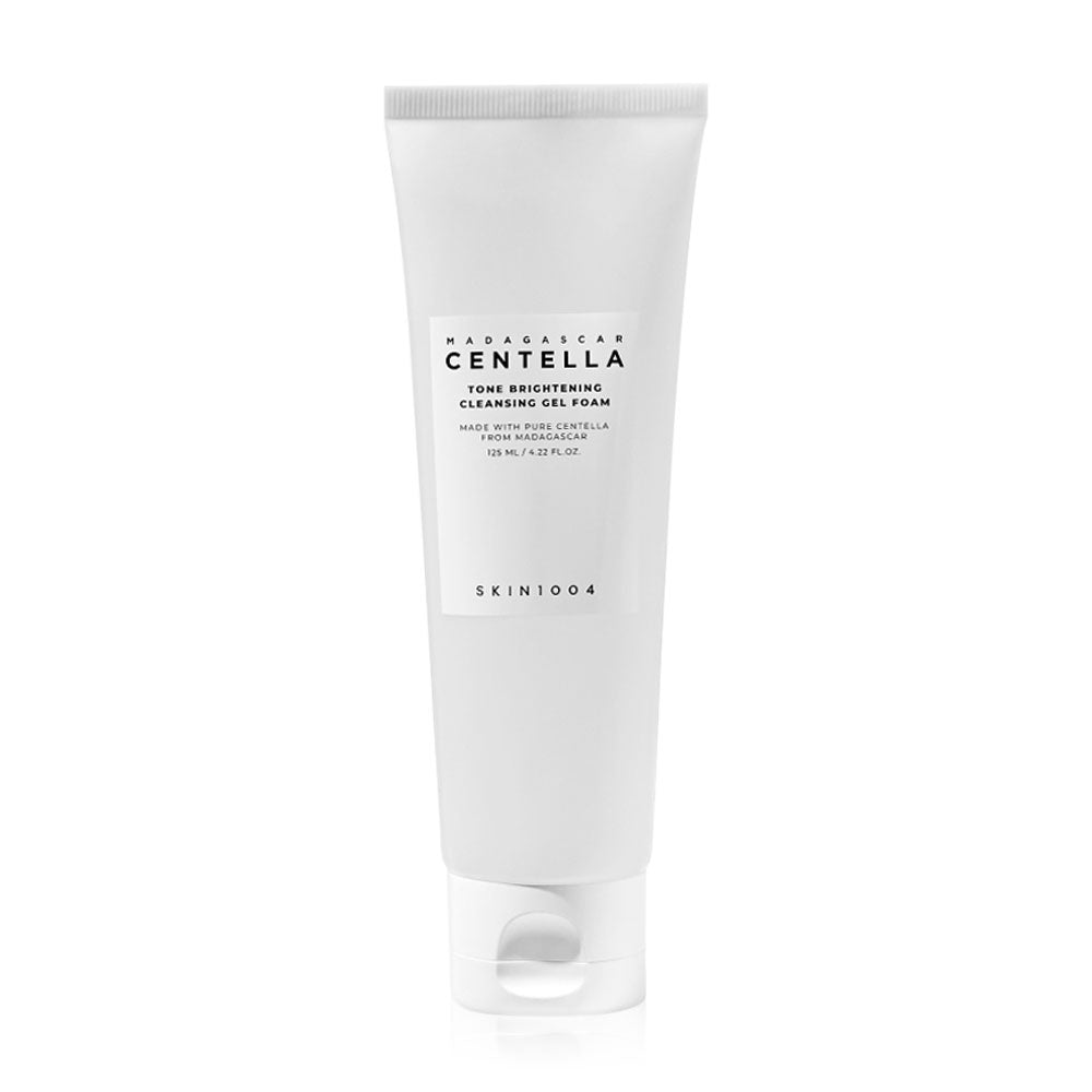 Madagascar Centella Tone Brightening Cleansing Gel Foam Skin1004  Glowthie