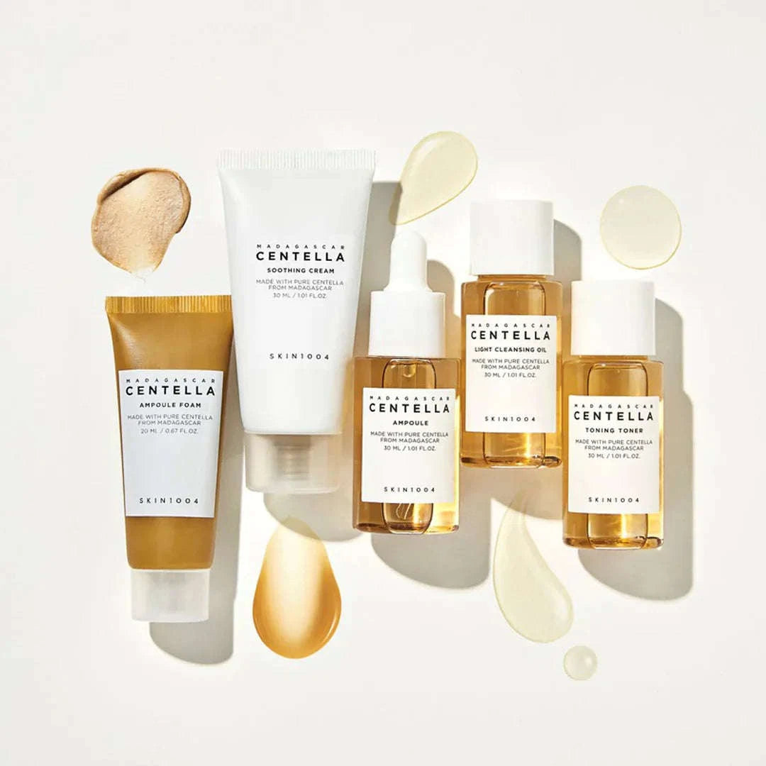SKIN1004 Madagascar Centella Travel Kit com 5 produtos