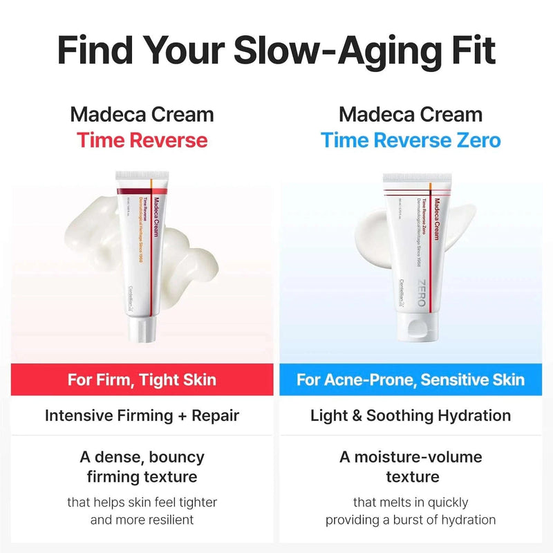 Diferenças Madeca Cream Time Reverse