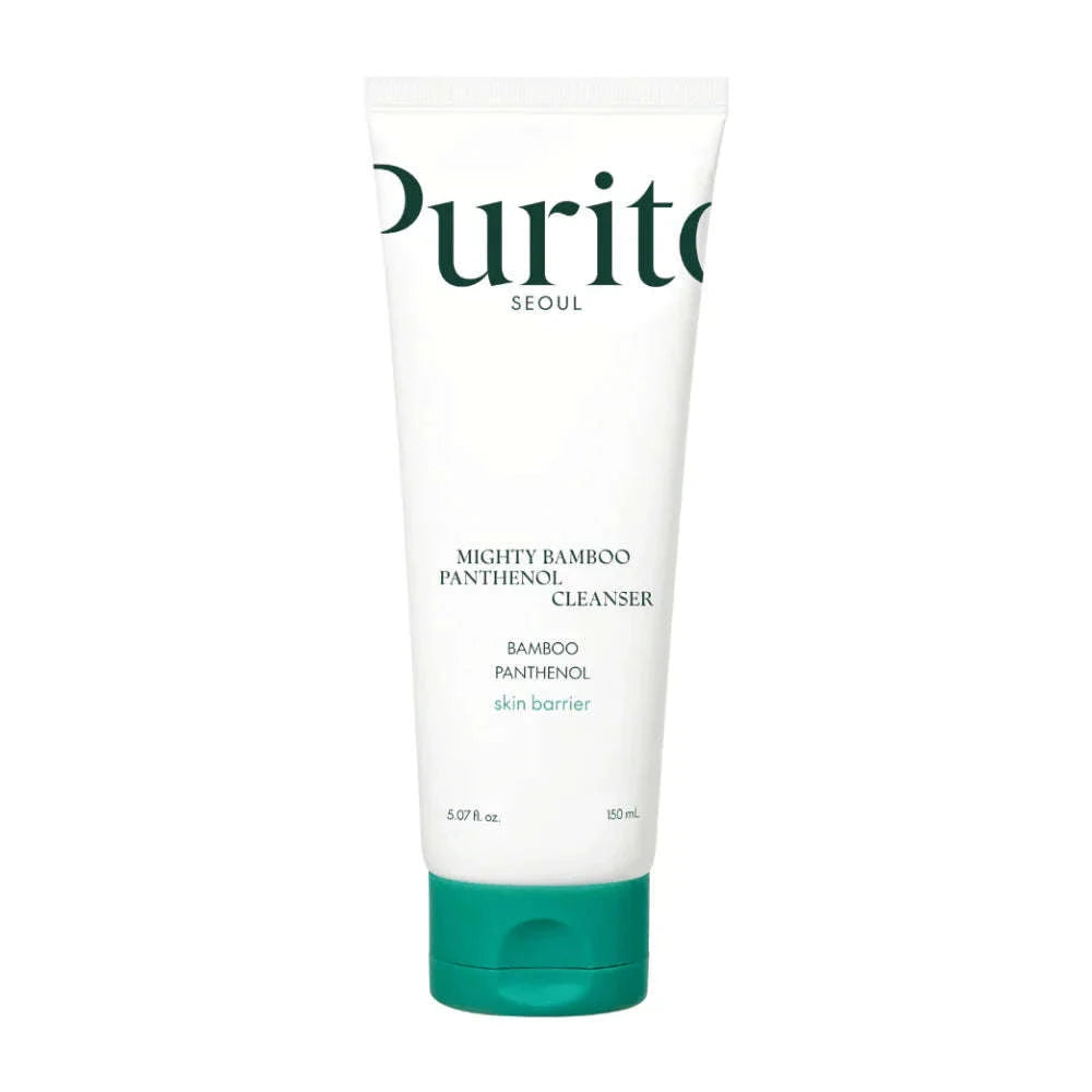 Embalagem do Purito Mighty Bamboo Panthenol Cleanser 150ml