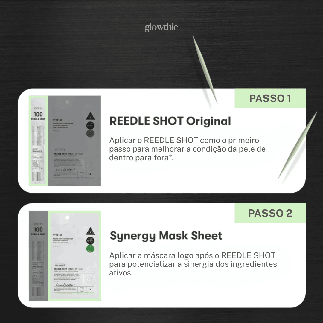 Mild Reedle Shot 2-Step Mask - VT Cosmetics- - Glowthieportugal