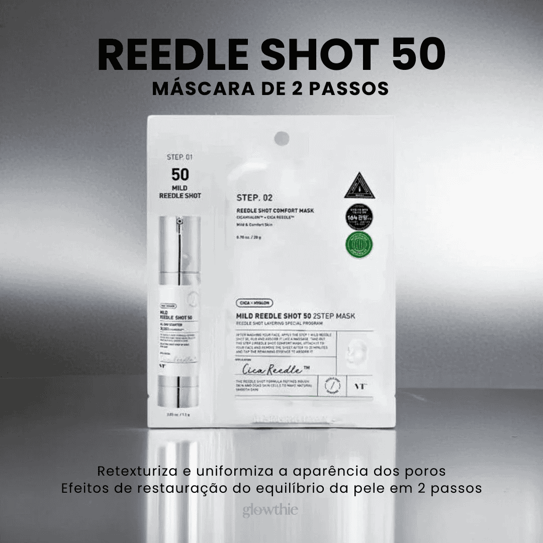 Mild Reedle Shot 2-Step Mask VT Cosmetics  Glowthie