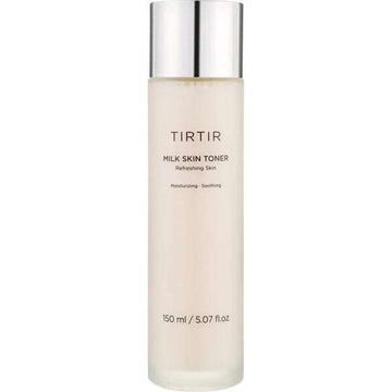 Toner facial coreano TIRTIR Milk Skin, frasco de 150ml, cuidado hidratante e calmante