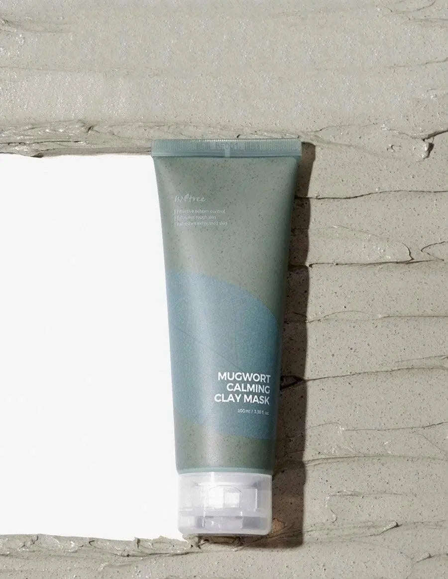 Mugwort Calming Clay Mask - Isntree- - Glowthieportugal