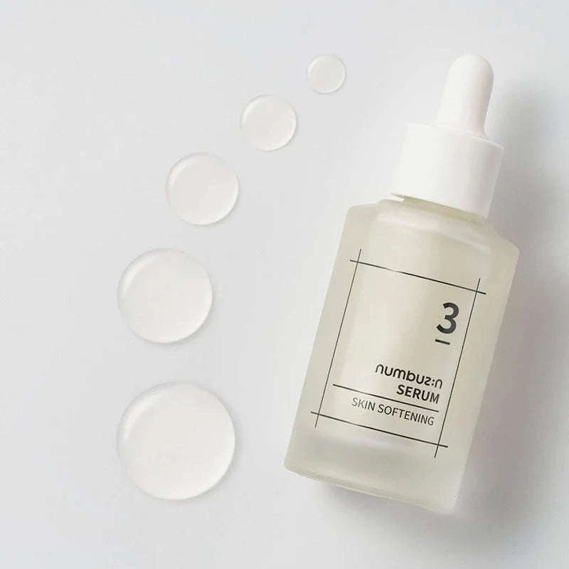 No.3 Skin Softening Serum NUMBUZIN  Glowthie
