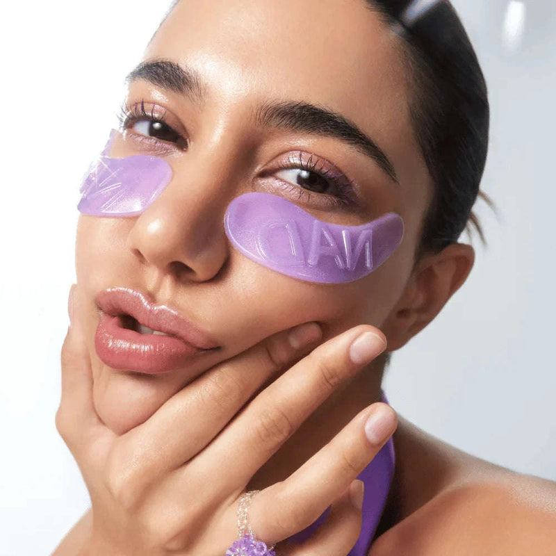 No.9 NAD+ Eye Patches NUMBUZIN  Glowthie Aplicação patches olhos K-beauty anti-olheiras