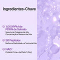 Ingredientes do tónico Numbuzin No.9 Glow Boosting no rosto