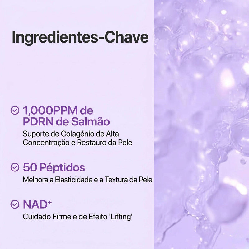 Ingredientes do tónico Numbuzin No.9 Glow Boosting no rosto