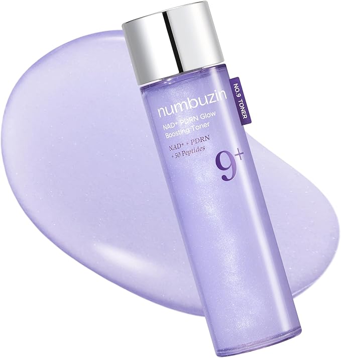 Embalagem do Numbuzin No.9 NAD PDRN Glow Boosting Toner 150ml