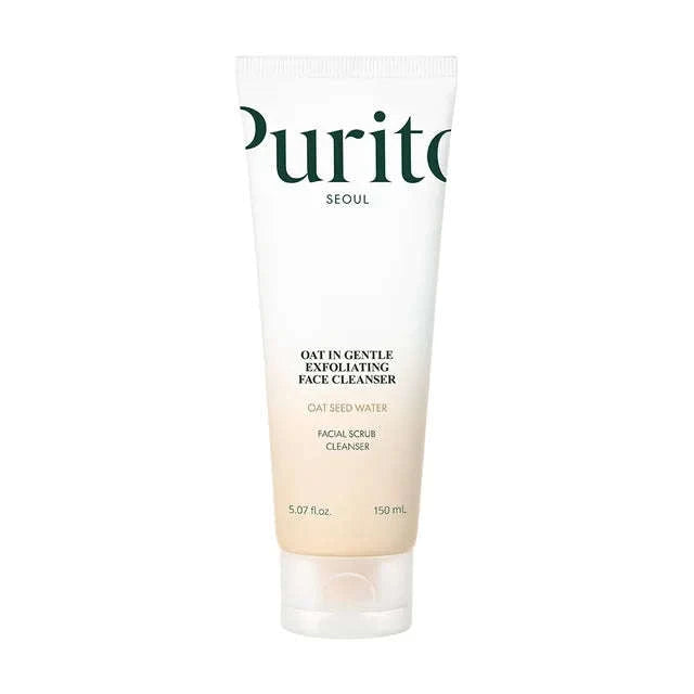 Oat In Gentle Exfoliating Face Cleanser Purito Seoul  Glowthie