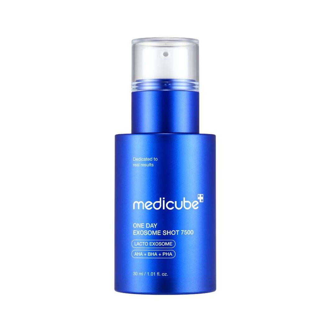 One Day Exosome Shot Pore Ampoule 7500 Medicube  Glowthie