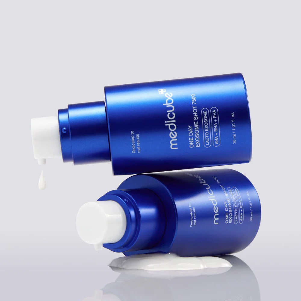 One Day Exosome Shot Pore Ampoule 7500 Medicube  Glowthie