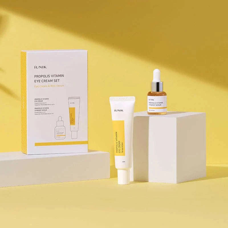 Propolis Vitamin Eye Cream Set - Iunik- - Glowthieportugal