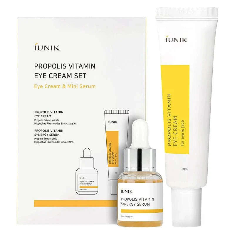 Propolis Vitamin Eye Cream Set - Iunik- - Glowthieportugal