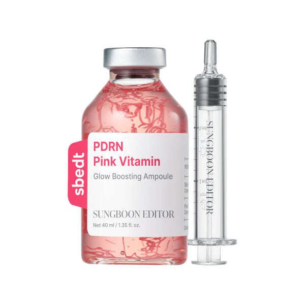 Sungboon Editor PDRN Pink Vitamin Glow Boosting Ampoule 40ml