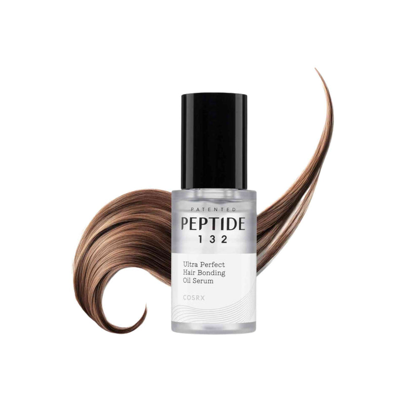 Cabelo brilhante e suave após uso do COSRX Hair Oil Serum