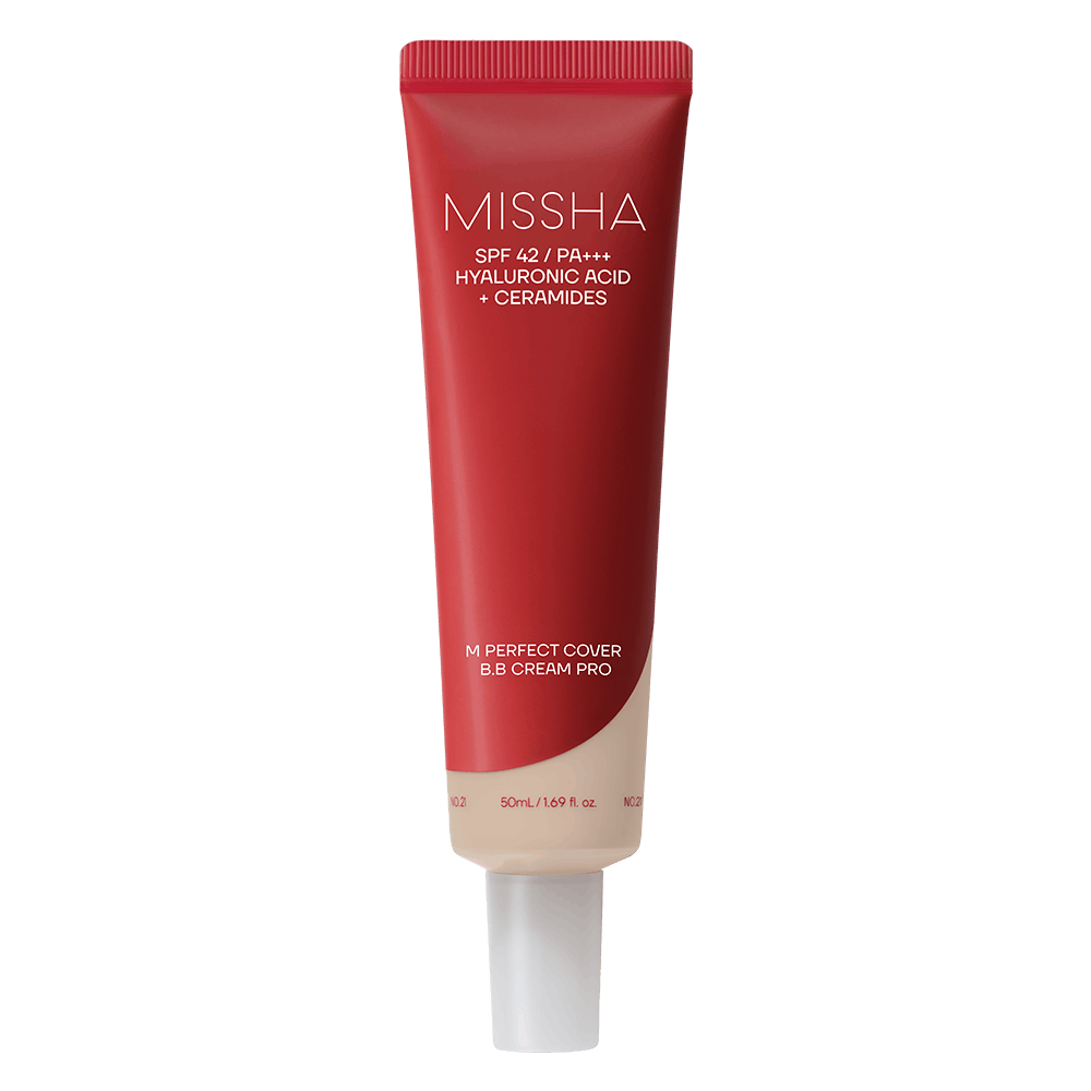 Perfect Cover BB Cream pro FPS 42 em fundobranco. base bb cream maquilhagem coreana