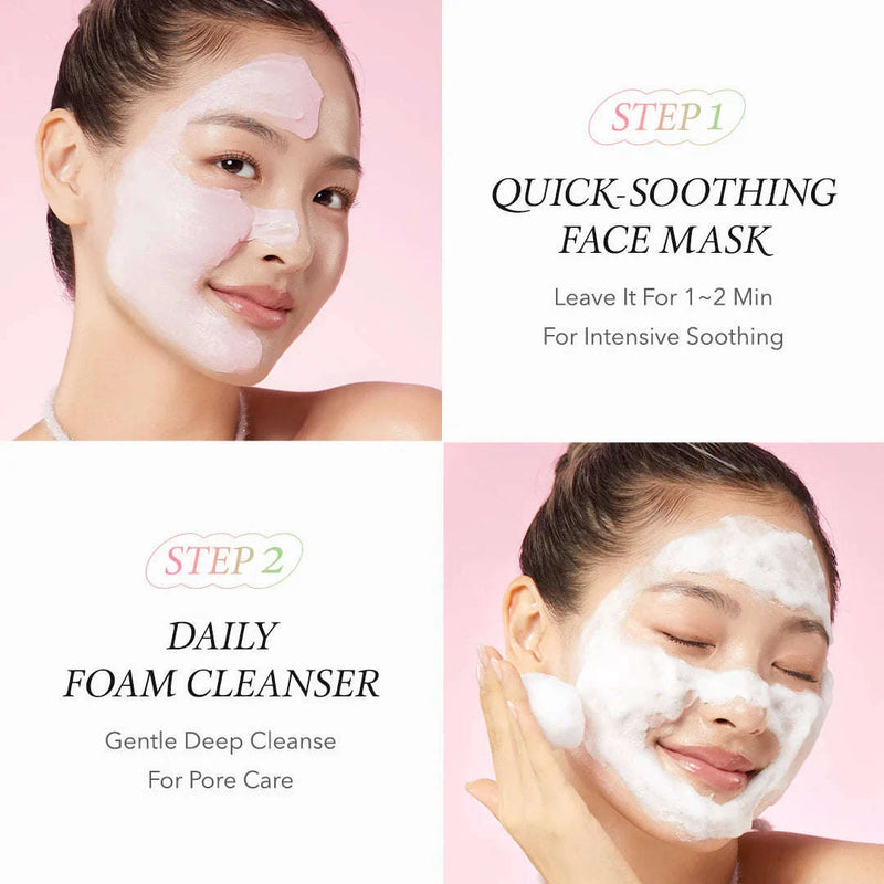 Pink Aloe Pack Cleanser Glowthie  Limpeza Facial APRILSKIN Glowthie Portugal