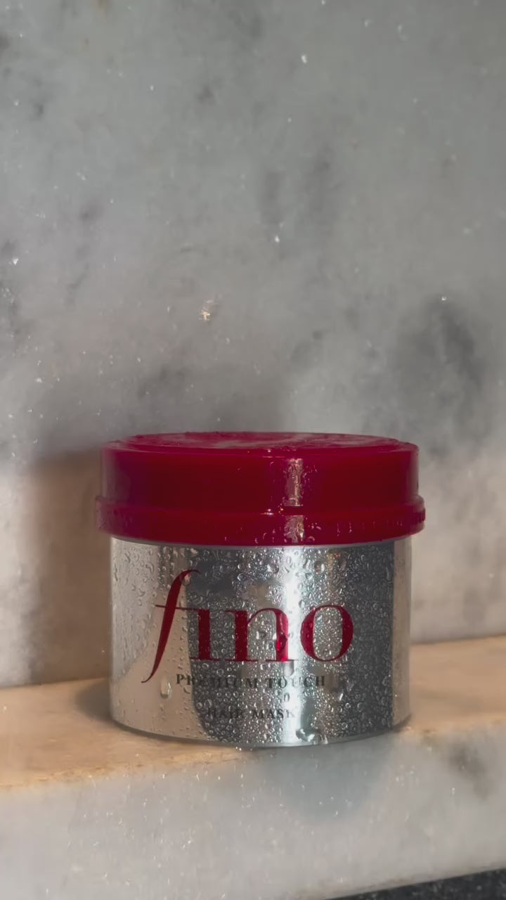 video do uso da máscara japonesa FINO PREMIUM MASK da Shiseido, à venda em Glowthie portugal.