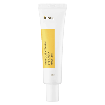 iUNIK Propolis Vitamin Eye Cream – creme nutritivo para o contorno dos olhos
