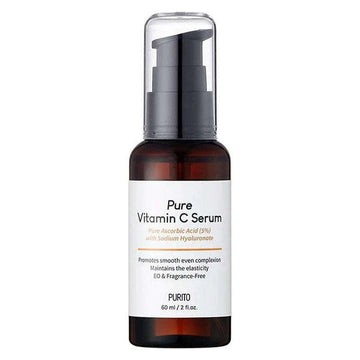 Sérum Coreano de Vitamina C Pura Ilumina e uniformiza a pele com 5% de vitamina C
