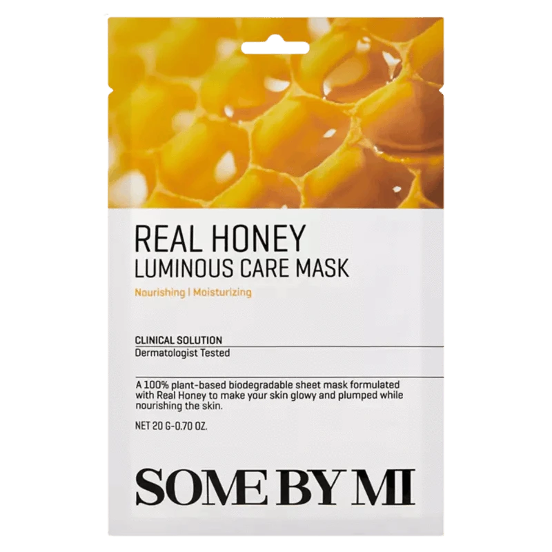 Real Honey Luminous Care Mask - Somebymi- - Glowthieportugal